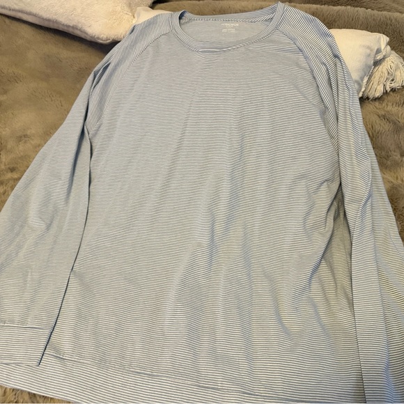 NWOT - BONOBOS LONG SLEEVE STRIPED COTTON TSHIRT SIZE XXL - Picture 6 of 9